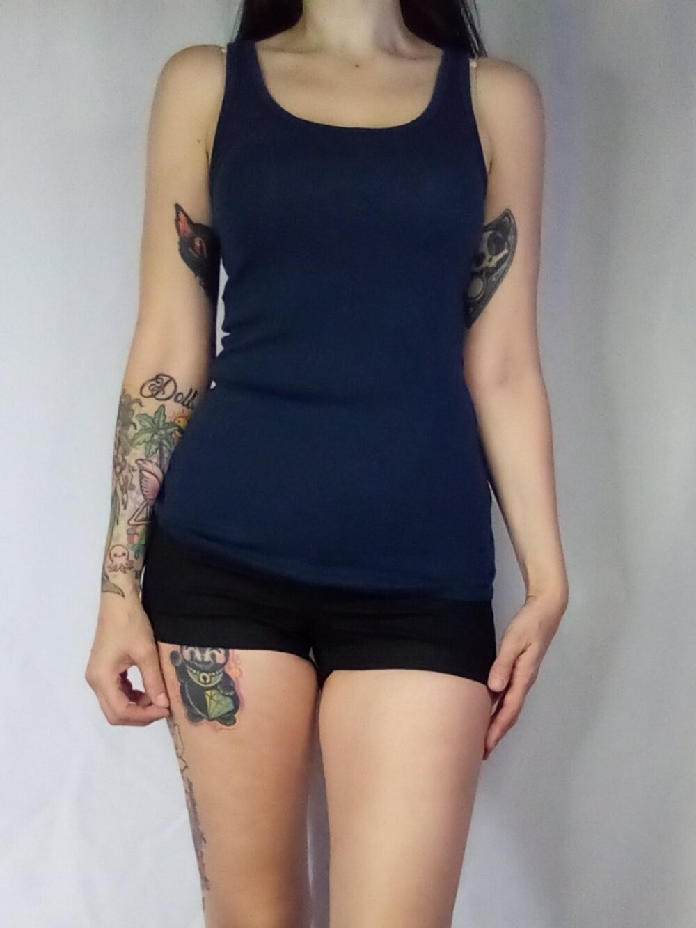George Navy Blue Tank Top.